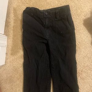 Boys toddler corduroys black